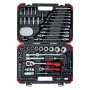 Socket Set Gedor 1 4+1 2 Red 92PCS