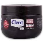 Clere Men Moisturising Body Cream 450ML - Fire