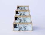 Rectangular Black & Gold Box