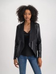 Susie Waterfall Blazer - 16 Black
