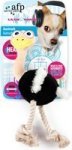 Ultrasonic Ostrich Dog Toy Grey