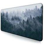 Large Extended Gaming Mouse Pad With Stitched Edges Non-slip Waterproof Rubber Base Mouse Pad For Office Computer Keyboard Lapto