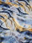Foil Duchess Satin Printed