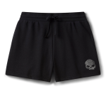 Women’s Willie G Skull Bling Shorts – Harley Black