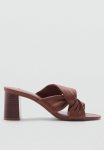 Kuma Mule Heel - Medium Brown