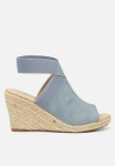 Drayco 1 Espadrille Wedge - Blue