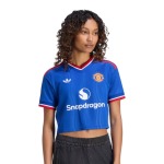 Adidas Manchester United Women's Away Crop Soccer Jersey