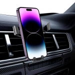 Car Air Vent Phone Holder - Black & Rose Gold