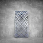 Wall Art D107 - 1040 X 535 X 20 Indoor Rust Coat Warm White