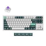 Q3 He 80% Tkl Wireless Mechanical Keyboard With Hall Effect Nebula Switches Shell White