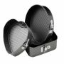 Zs - 3 Pcs Non Stick Removable Bottom Shape Cake Mould