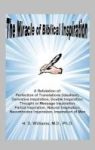 Miracle Of Biblical Inspiration Hardcover