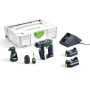 Festool Cordless Drill Cxs 2.6 – Set 576865
