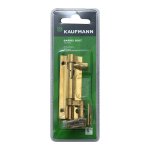 Kaufmann 76MM Solid Brass Barrel Bolt For Doors And Gates