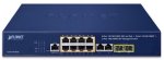 GS-4210-8P2C 8-PORT 10 100 1000T 802.3AT Poe + 2-PORT 10 100 1000T+ 2-PORT 100 1000X Sfp Managed Switch