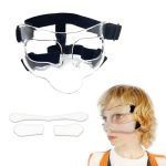Nose Guard For Broken Nose Face Shield Masks Adjustable Nose Guard For Sports Face Guard With Foam Padding For Baseball Softball