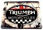 Truimph Motorcycles Retro Style Mouse Pad