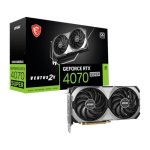 GEFORCE Msi Nvidia Rtx 4070 Super Ventus 2X Oc 12GB Graphics Card