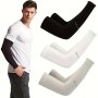 1/3 Cooling Arm Sleeves For Men And Women - Uv Protection For Golf Cycling Running And Driving - Polyester Material