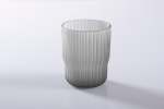 - Frosted Stacking Tumbler Set Of 4 Available In 2 Colours - Charcoal