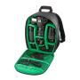 Camera Backpack With Cushioned Compartments - Green