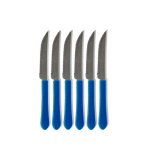 Steak Knife Blue Set Of 6