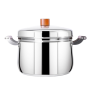 67-69-19 - 24CM Stainless Steel Steamer Rice Pot With Lid