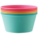Clicks Reusable Plastic Bowl Set 6 Piece