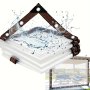 Heavy-duty Clear Tarp - Uv & Waterproof Rustproof Pe Plastic Cover For Greenhouses Balconies And Patios