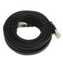 Cat 8 Ethernet Cable 40GBPS 2000MHZ 10M Flat High Speed Lan Cable RJ45 Connector Shielded Copper Indoor & Outdoor Use For Expander Tv Video Game Cons