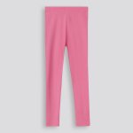 GIRLS Rib Leggings - 10 Rose
