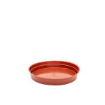 Plastic Pot Saucer - Terracotta - 12CM - 15CM