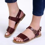 Madison Fashion 1 Sandal - Burgundy - 8