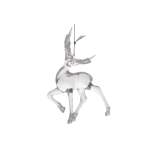 Acrylic Deer With Leg Up 6X3X15CM