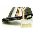 4PIN Molex To Sata 15PIN Power Socket Cable Satatoesatacabl