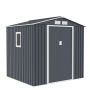 Fdb Metal Shed Archer Plus B Grey 213X195X205CM