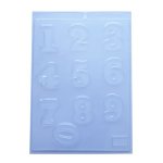 Numbers Chocolate Mould