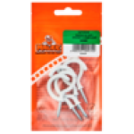 Brass Plated Cup Hook 40MM 5 Pack