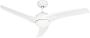 Bright Star Lighting Ceiling Fan in White