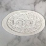 White Resin Furniture Oval White