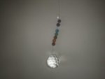 Faceted Chakra Bead Suncatcher SUN8