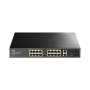 Cudy 18-Port PoE+ Switch With 16 PoE+ Ports 2 Gigabit Uplinks 1 SFP Uplink 200W