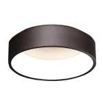 Vista LED Ceiling Light Brushed Coffee Or White - Cream Cool White