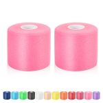 Pre Wrap Athletic Tape 2 Pack 2.76 Inch X 30 Yards Athletic Tape Sports Prewrap Foam Underwrap For Ankle Wrist Knee Elbow Hair S