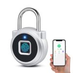 Fingerprint Lock Dhiedas Gym Lock Bluetooth Lock Small Fingerprint Padlock With Keyless Weatherproof Smart Lock For Gym Locker S