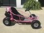 50CC 2 Stroke Auto Go-kart - Pink