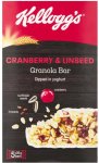 Cranberry & Linseed Granola Bar Box