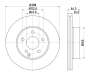 Stone Brake Disc Front BR13260