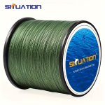 GREE N 4-STRAND Powerful Braided Pe Fishing Line Saltwater Freshwater Resistant Rope 109 Yards 328 Yards 546 Yard