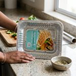 Heavy Duty Rectangular Aluminium Foil Roasting Tray